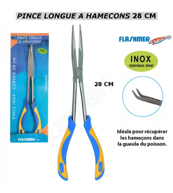 PINCE LONGUE 28 CM A HAMECONS FLASHMER