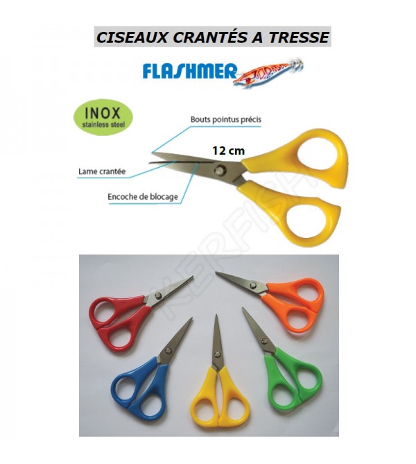 CISEAUX A TRESSE CRANTES FLASHMER