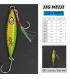 JIG MEIJI EXPLORER TACKLE : Poids:7 g, Couleur:Jaune Dos Vert