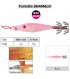 Turlutte SHAMALO SEA SQUID : Couleur:Rose, Taille:6 cm