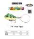 GOMOKU SPIN STORM : Couleur:Fire Tiger, Taille:4.5 cm