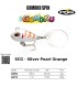GOMOKU SPIN STORM : Couleur:Silver Pearl Orange, Taille:4.5 cm