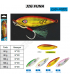 JIG FUNA EXPLORER TACKLE : Poids:60 g, Couleur:Dos Jaune