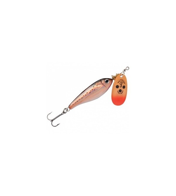 Cuiller Tournante BlueFox Vibrax UV – Taille 4, Poids 10 G, Couleur SBRU, Super Efficace Pour Le Brochet, La Truite Et Le Sandre