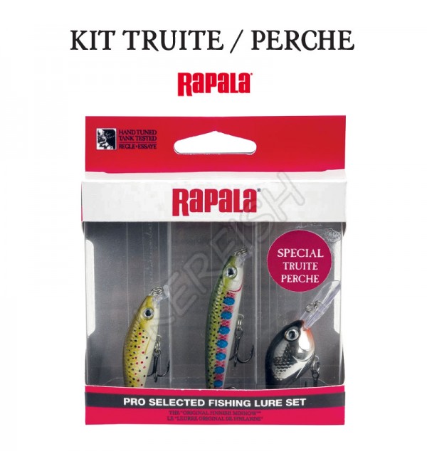 KIT TRUITE / PERCHE RAPALA