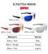 Lunettes miroir RAPALA : Montures:Blanc / Noir, Verres:Bleu