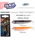 DOUBLE COMBO BLACK MINNOW FIIISH : Couleur:Sexy Brown - Orange Fluo, Taille:7 cm / 4.5 g