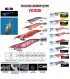 Turlutte AURIE-Q RS YO-ZURI : Couleur:Real Gambas, Taille:1.6 - 4 cm