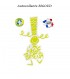 AUTOCOLLANT BIGOUD A L'AISE BREIZH : Taille:19 cm, Couleur:Anis